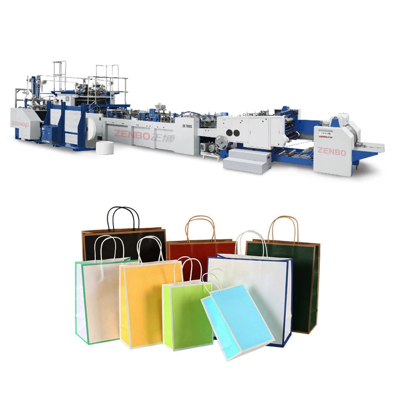 Automatic making machine manufacture the bags paper;machine to produce paper bags;making paper bag machine ZB700S-250