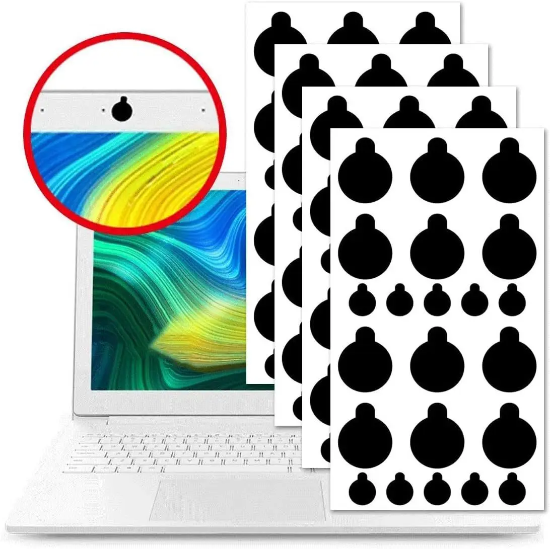 Custom Reusable camera laptop sticker Webcam Cover Privacy Cover Sticker