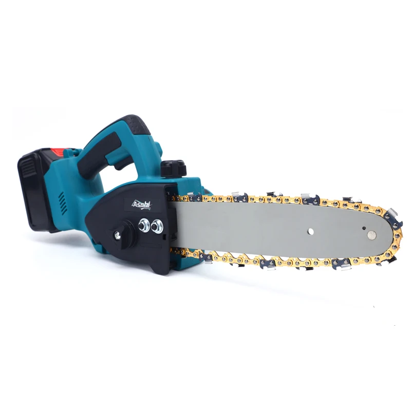 May Cua Pin Rechargeable Mini Chainsaw 4-Inch Cordless Lithium Battery Electric Chain Saw Machine Small Homelite Hand Chainsaw