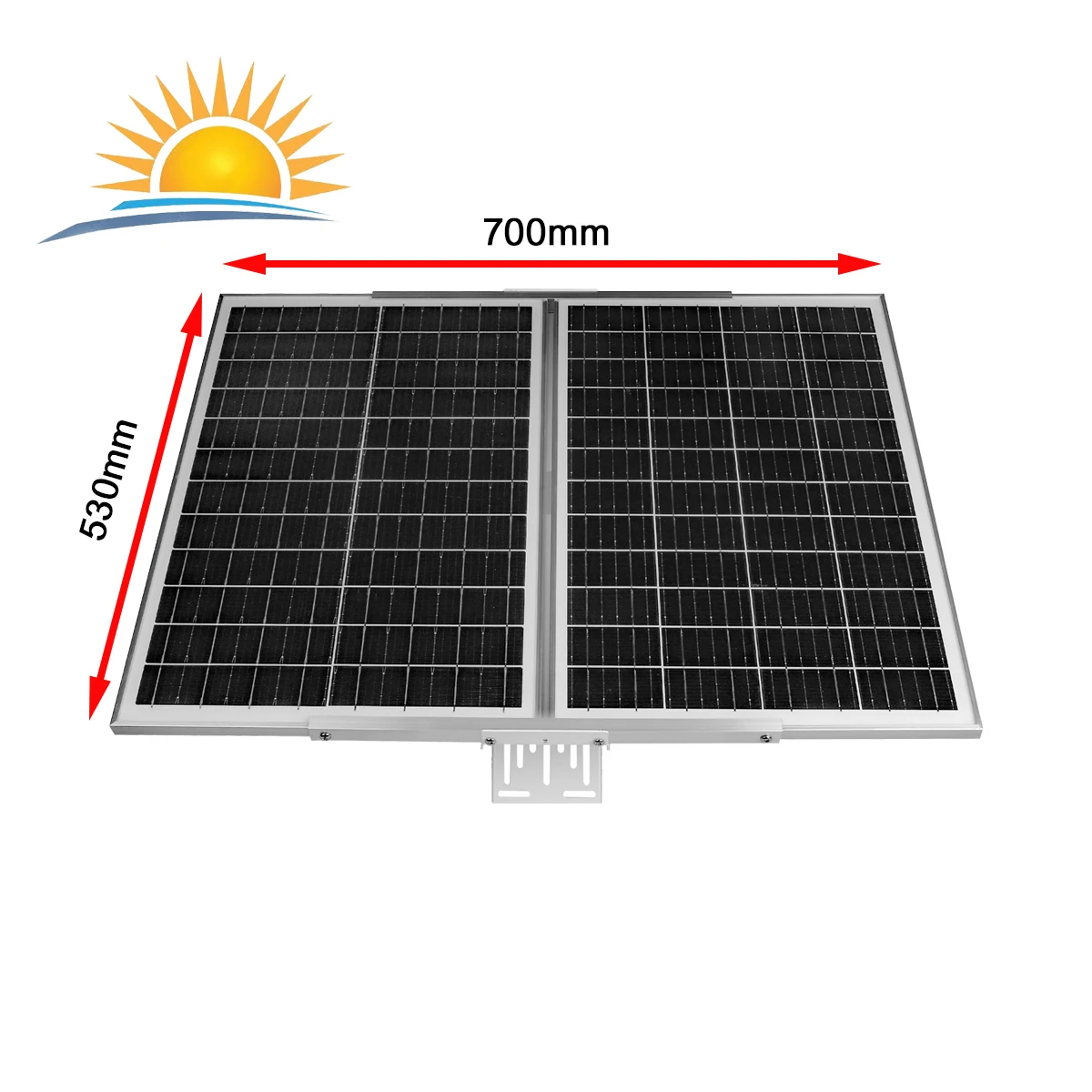 My God faster shipping 24x7 full time recording small solar power  generation system 80W offgrid 40AH DC12V for cctv 4g camera