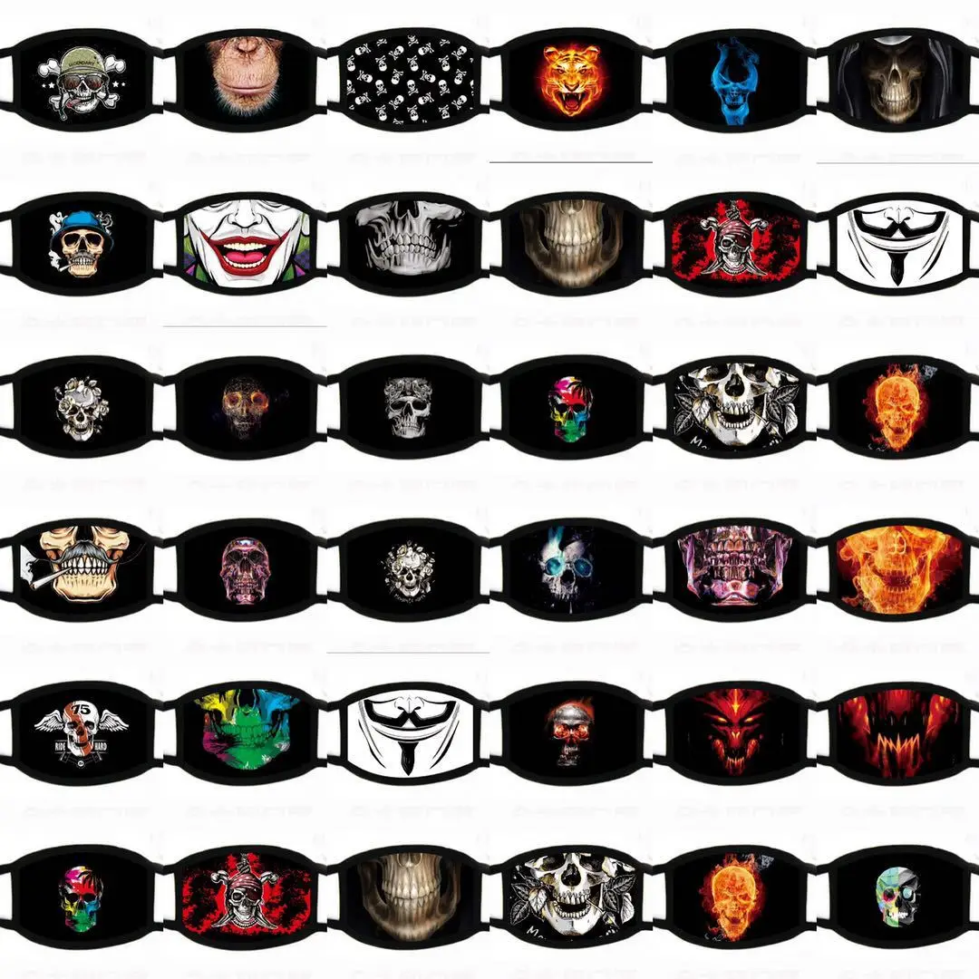 OEM Face Custom Logo Print High Quality Fashion Cotton Dust Mouth Kids Adult Men Designs Made Luxury Vendor White Custom Maskes