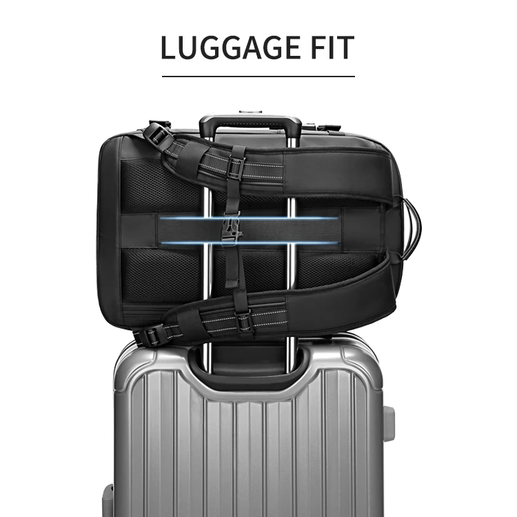 Unisex Sport Waterproof Multi Function Vintage Casual Sports Backpacks for Male Women with Usb Charging Port