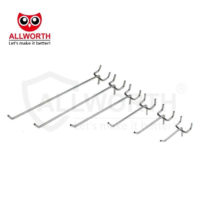 Hardware Tool Peg Board Display Hook Retail Shop Metal Accessories Hanging Hooks