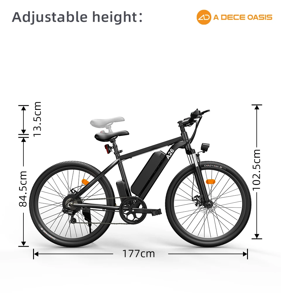 Dropshipping UK warehouse hot sale Door to Door ADO A26 Electric Bicycle City Road Moutain Bike Electric sur ron ebike e Bike