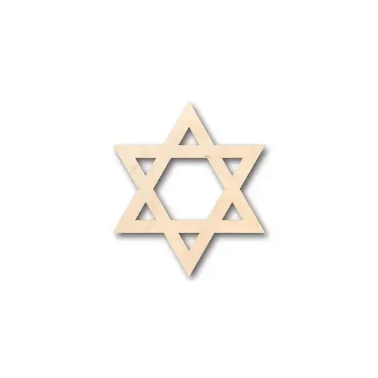 Wood Home Decoration Crafts Jewish Unfinished Wooden Painted Wooden Arts Natural Round Shape Europe Love N/A Color Folk Art