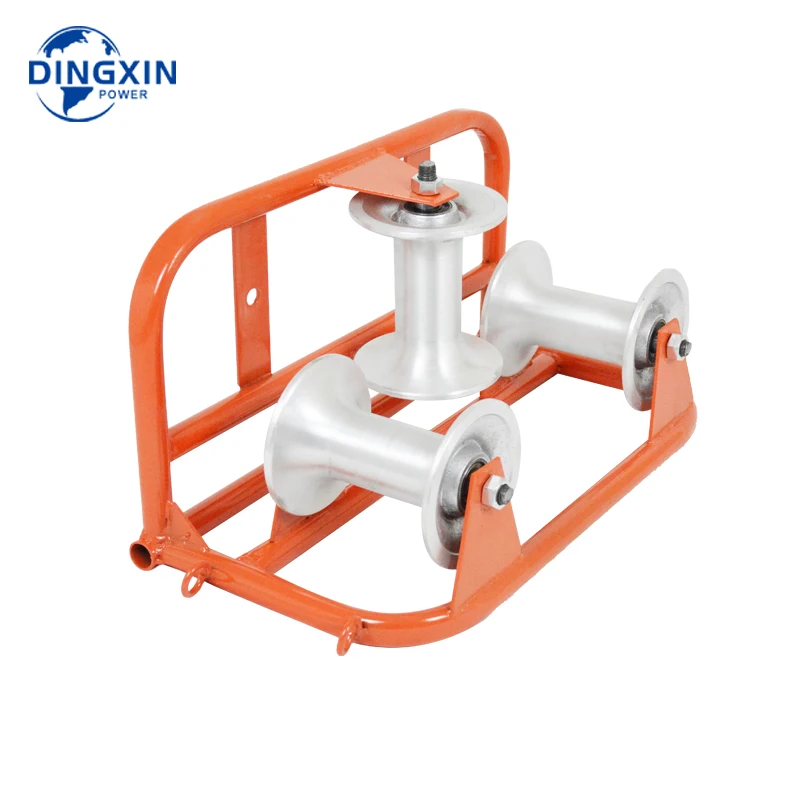 Для прокладки кабеля ролик снасти алюминиевый сплав ременный шкив для направляющей троса