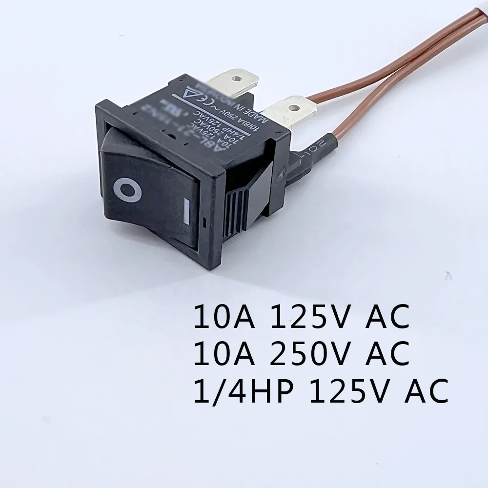 Custom Dc 10A 250Vac 15A 125Vac 250V T85 25A Mini On Off 2 3 4 Pin 4Pin Termicals Toggle Rocker Button Switch Wired Wiring Cable