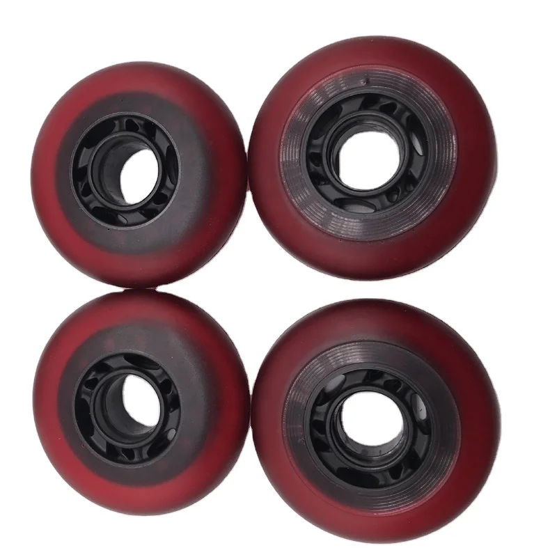 professional 80A 78A 76A roller inline hockey skate wheels 84mm 80mm 76mm 72mm 68mm