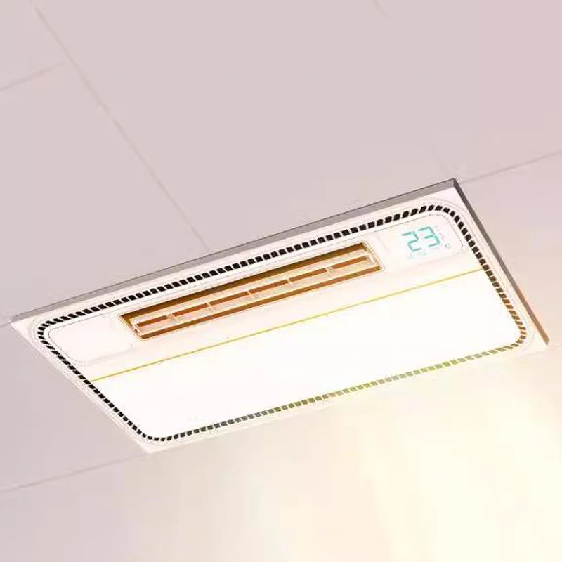 Australian certification  CE Bathroom  heater  or ceiling-mounted temperature display exhaust fan blowing lighting LED light