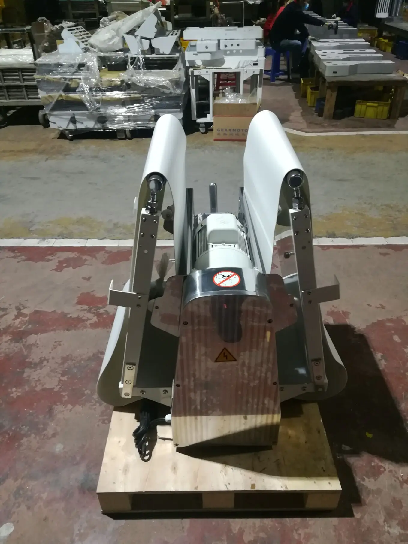 520mm Belt croissant Dough Sheeter Factory