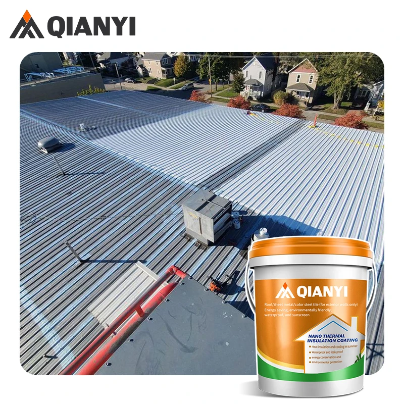 Out Door Ceramic Coating Acrylic Waterproof Roof Coating Thermal Insulation Paint