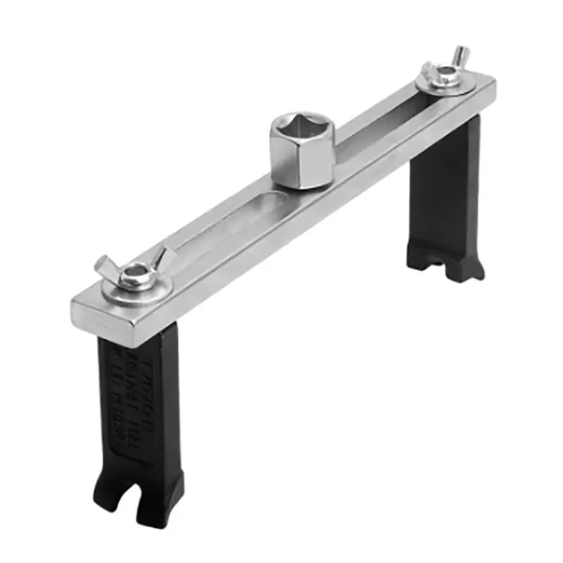 Fuel Pump Removal Tool Fuel Tank Cover Lid Remover Fuel Pump Lid Tank Cover Adjustable Wrench Spanner with 1/2' Adapter 3/8'