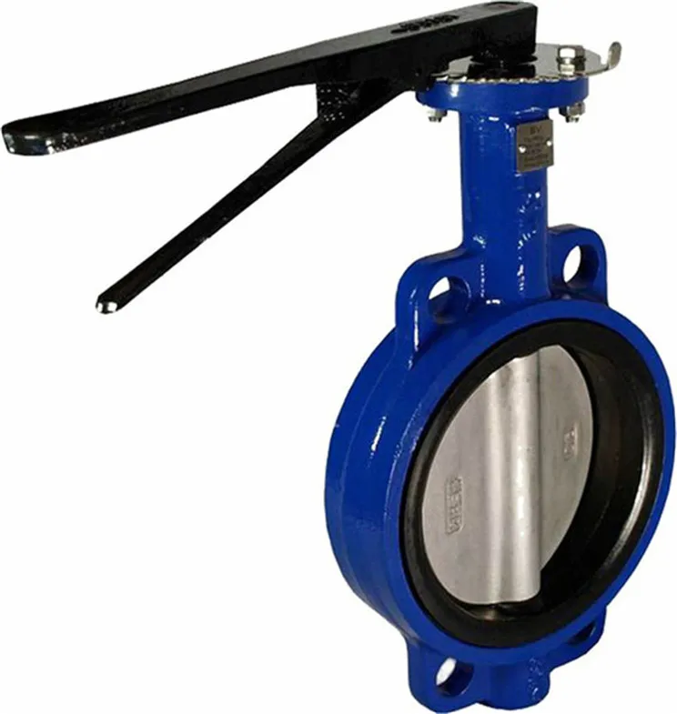 Ductile iron butterfly valve with micro metric handlefor general application OEM and ODM customized support test