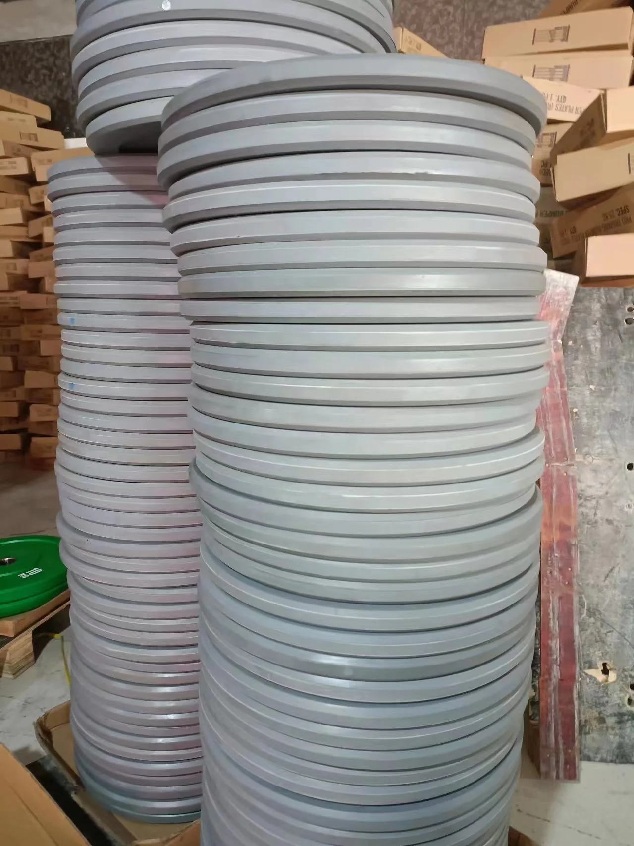 Commercial Gym Use Fitness Weight lifting LB  Rubber Color Colorful Bumper Plate Weight Plates Disc Discs