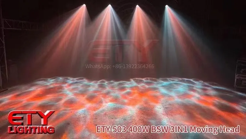 ETY 20R 400W BSW 3 в 1 фара для точечной промывки движущаяся головка с самым большим углом масштабирования колеса Gobos