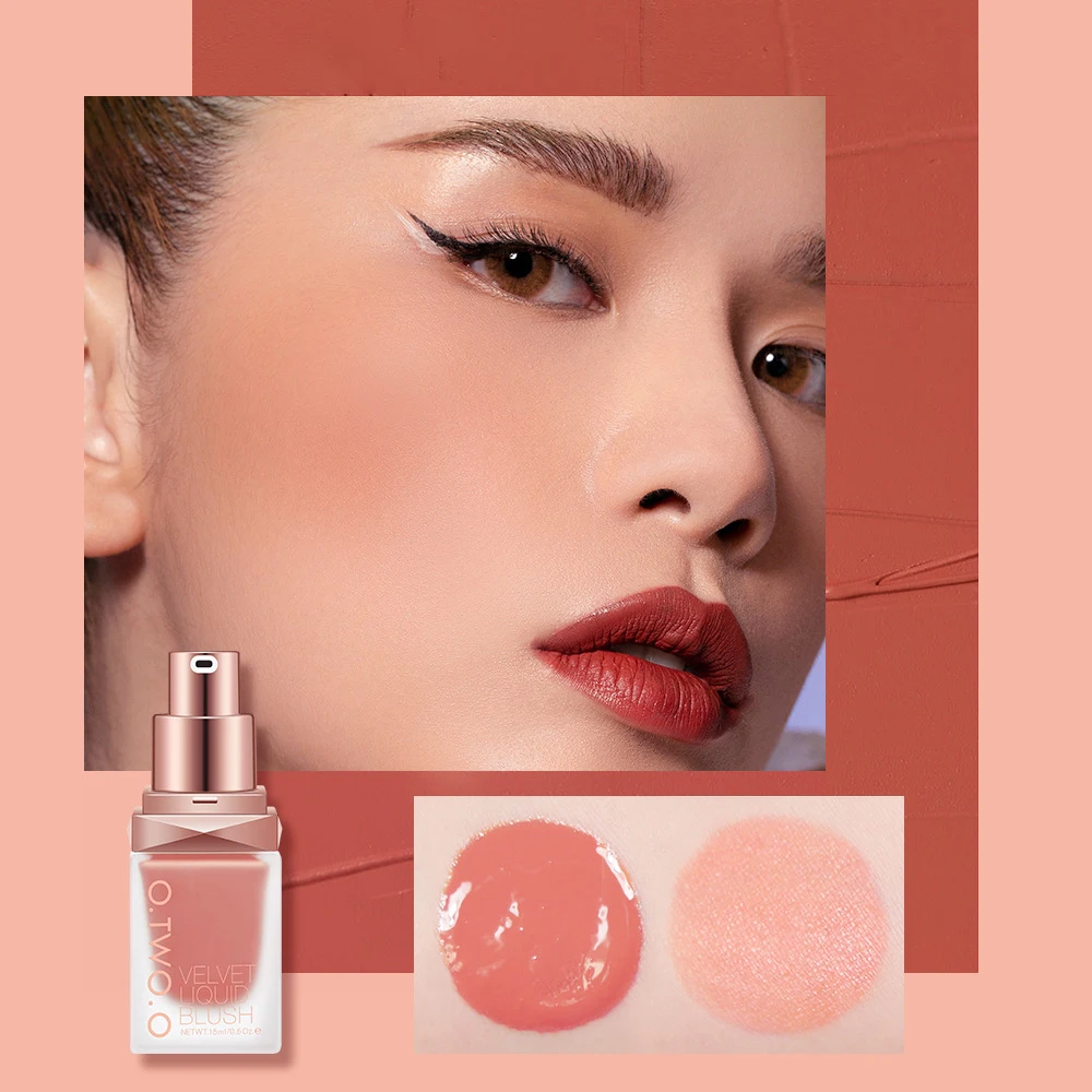 Wholesale Private Label Vegan Long Lasting Sweatproof Waterproof liquid blush liquid blush private label matte liquid blush