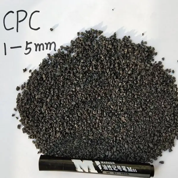 Manufacturer Supply Calcined Petroleum Coke GPC Recarburizer Semi-Graphite Petroleum Coke