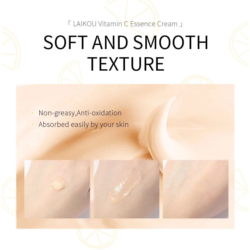 Private Label Vitamin C Anti Aging Skin Bleaching Cream Dark Spot Removing Face Whitening Cream