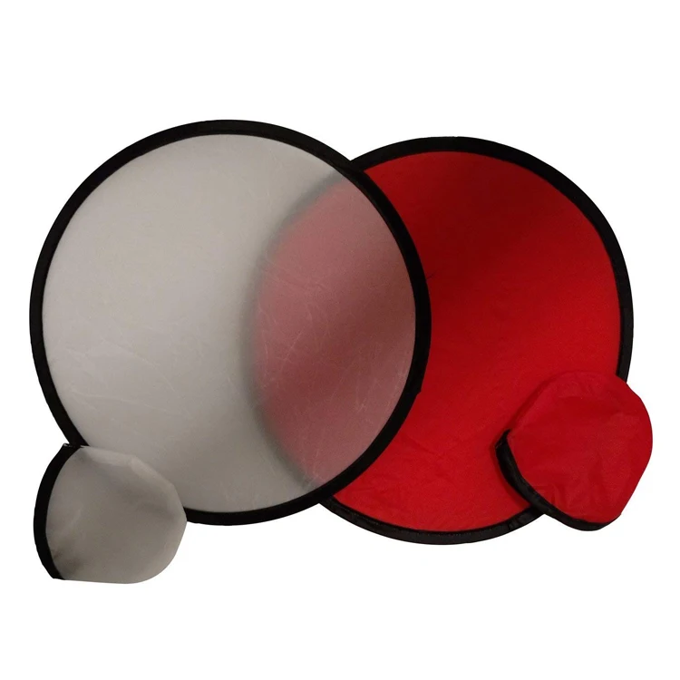 Advertisement gifts Souvenir dog toy heat transfer printing logo folding flying disc