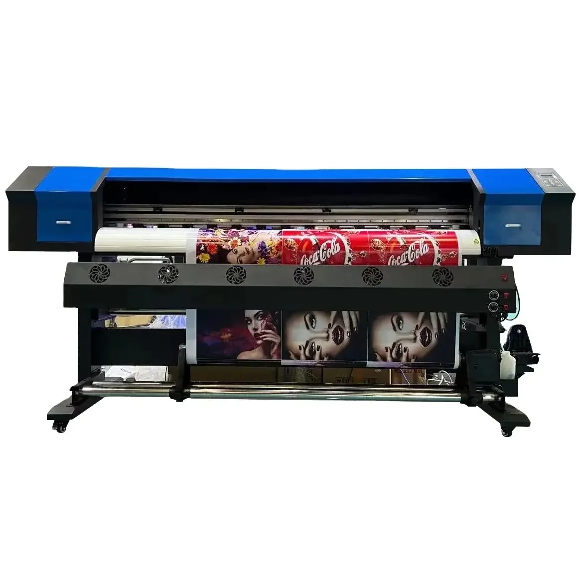 Eco Solvent Large Format Printer Flex Banner Digital Printing Machine For Vinyl Light Box Cloth Poster Billboard Printer
