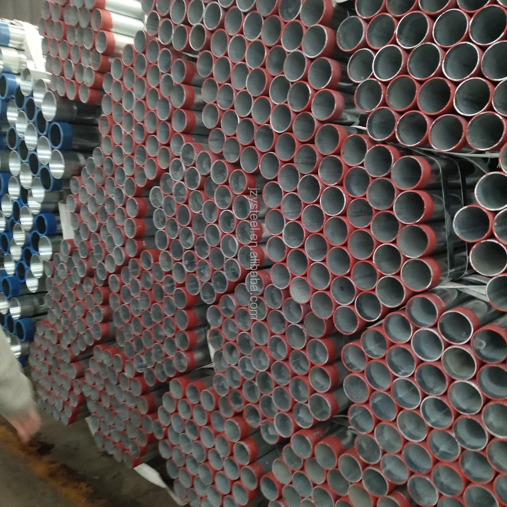 25mm Welded Pre Gi Galvanized Steel Pipe 6 Meter Scaffolding Galvanized Round Pipe