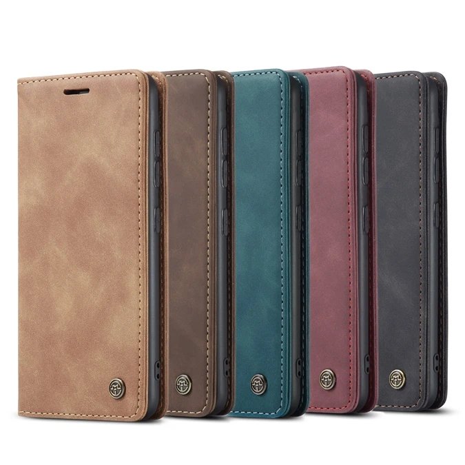 High Quality Caseme Retro Wallet Leather Case For Huawei P50 Pro P40 Lite NOVA 7i 6 SE Y7A P Smart 2021 Flip Stand Skin Cover