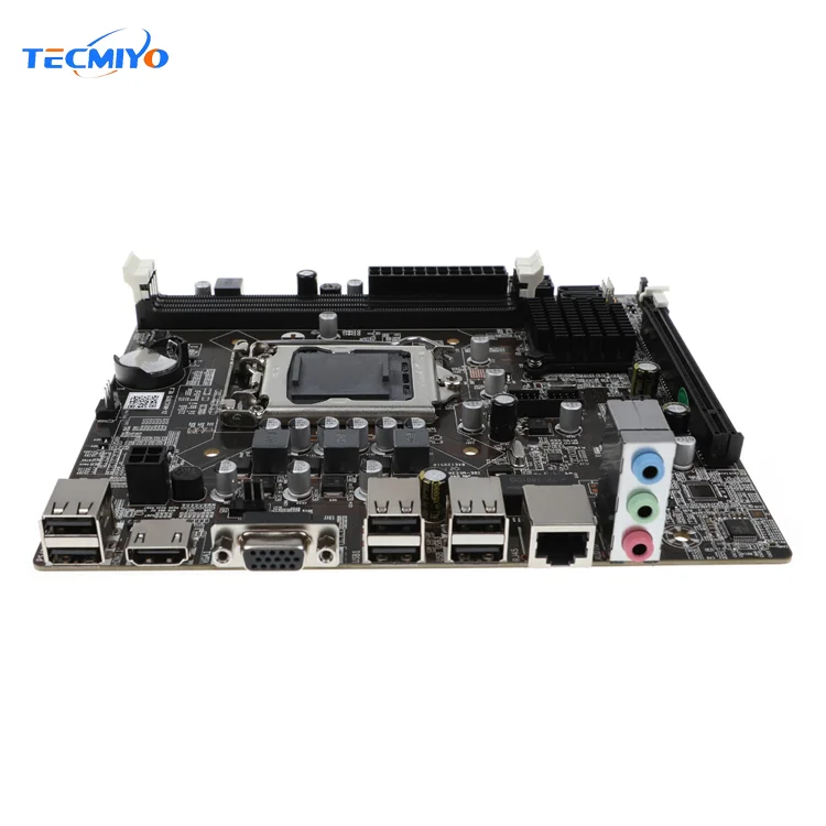  Новая материнская плата H61 встроенная видеокарта LGA 1155 розетки ЦП DDR3
