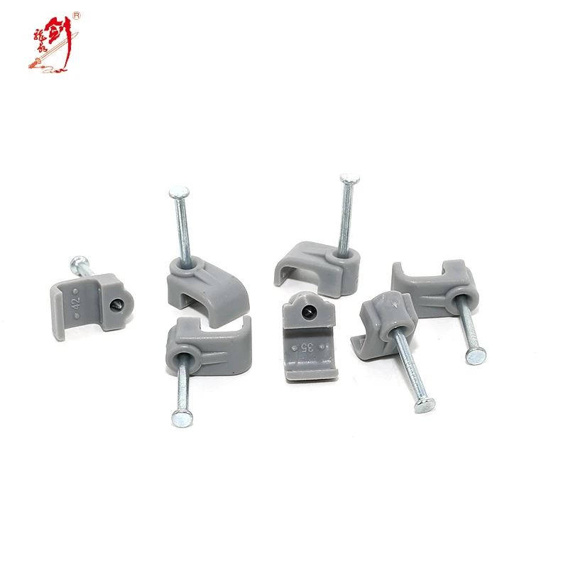 Cable clamp wire clips home decoration usage or building construction industry material