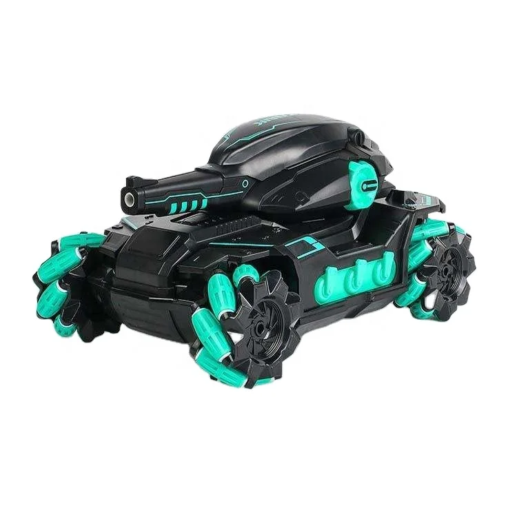 Water Bombs Tank Car Lights Music Fun Kids Toys Innovation Long-distance Remote Control Tank Toys