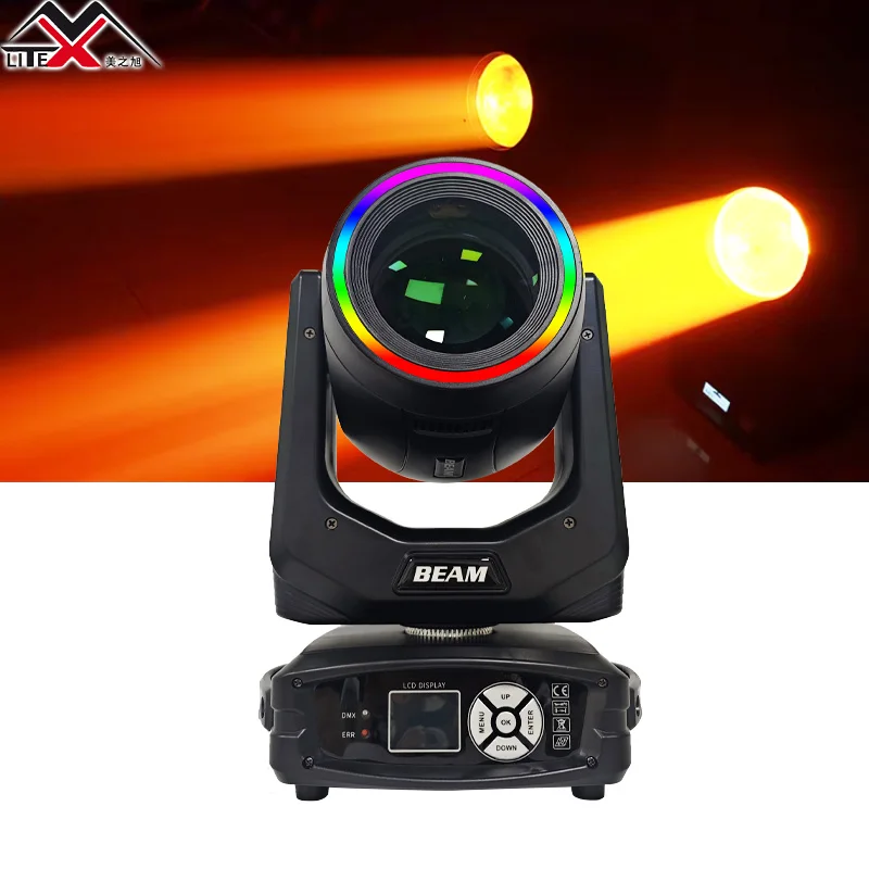 DMX 150W 6 + 12 single prism Stage Light GOBO Beam Moving Head Light Concert Bar DJ Lights
