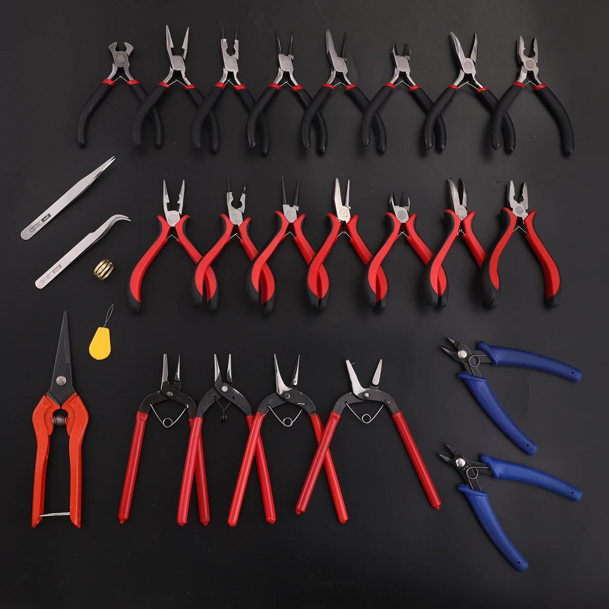 Набор инструментов для изготовления ювелирных изделий плоскогубцы с длинной иглой и ножницы пинцет «сделай сам» инструменты