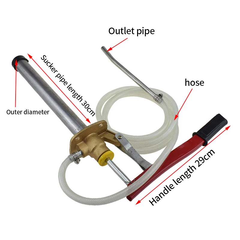 hot-selling manual oil gear oil dispenser thickened hand pressure hand pump oiler