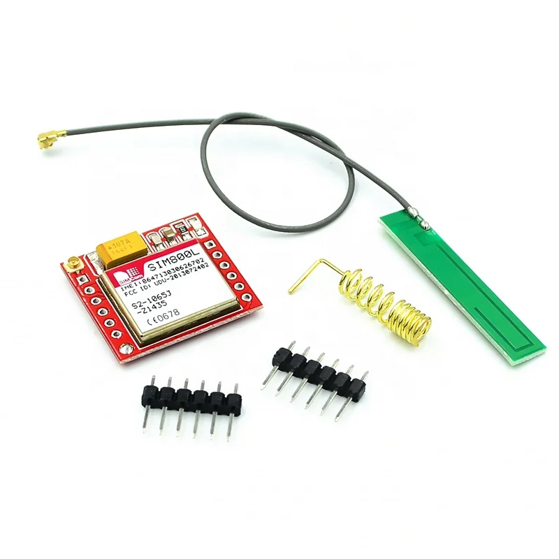 Наименьший SIM800L GPRS GSM модуль Micro Sim карта основная плата четырехдиапазонный TTL последовательный порт с
