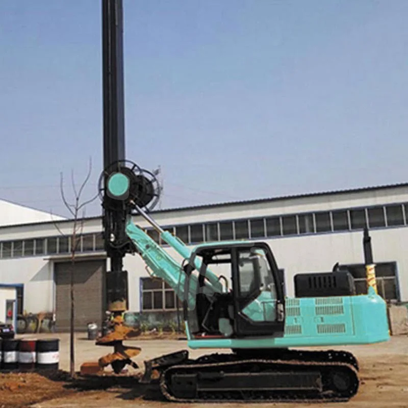 HF-360 CFA Method Long Screw Auger a Hydraulic Piling Pneumatic Rotary Piling Rigs Machine Manufacturer Mobile Travel Type 400MM
