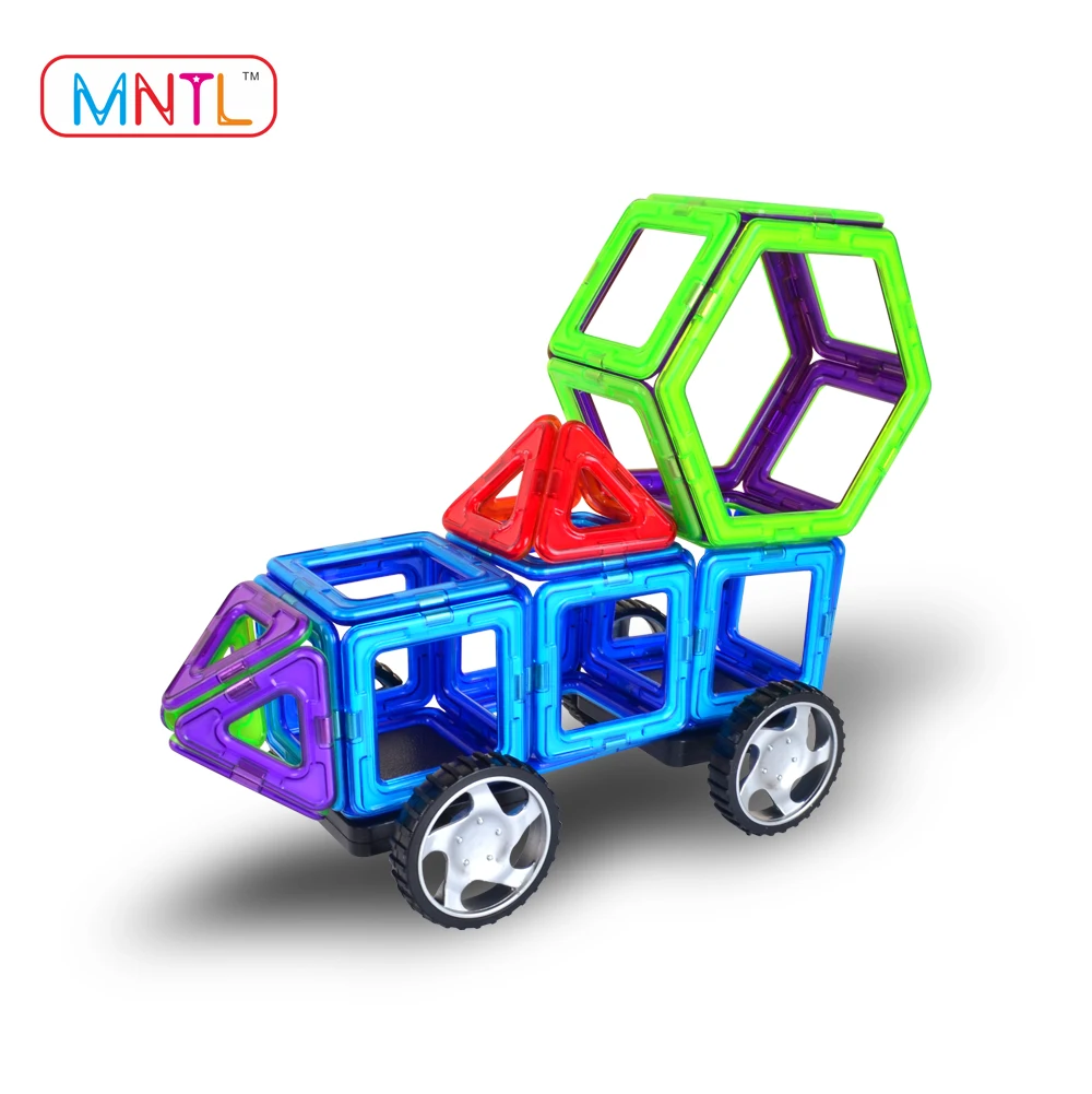 A8110 MNTL-66 штук 2017 Лидер продаж Магнитная Building Block 3 лет дети 3D Строительные блоки игрушки