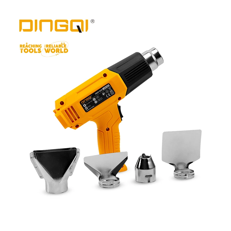 DINGQI 220V-240V 2000W проводной электрический портативный пластиковый сварочный пистолет тепловой пневматический