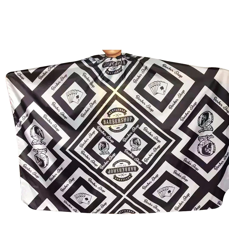 High Quality Pattern Cutting Hair Waterproof Cloth Salon Barber Cape Hairdresser Capes