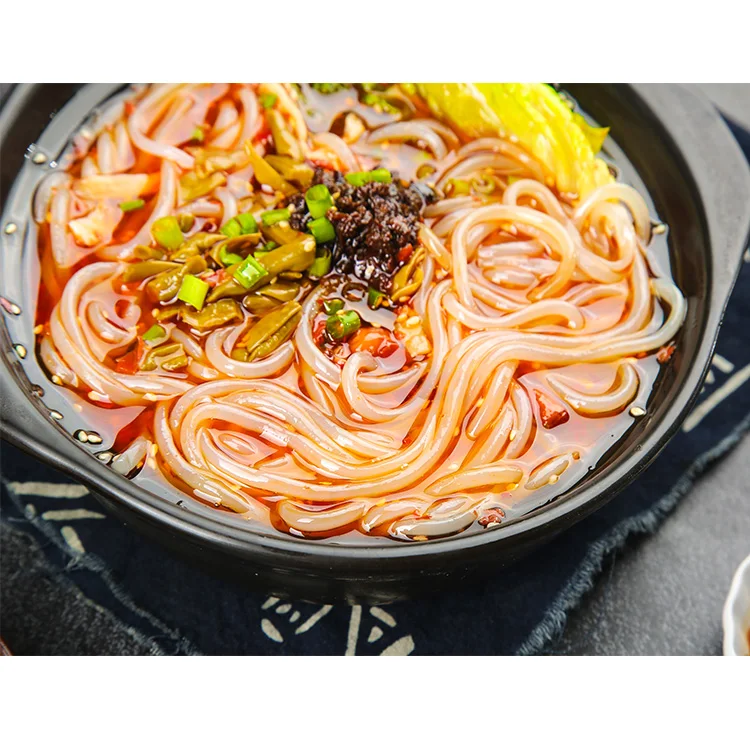 Вермишель из сладкого картофеля 500 г китайского оптового поставщика стеклянная лапша хорошего качества веера