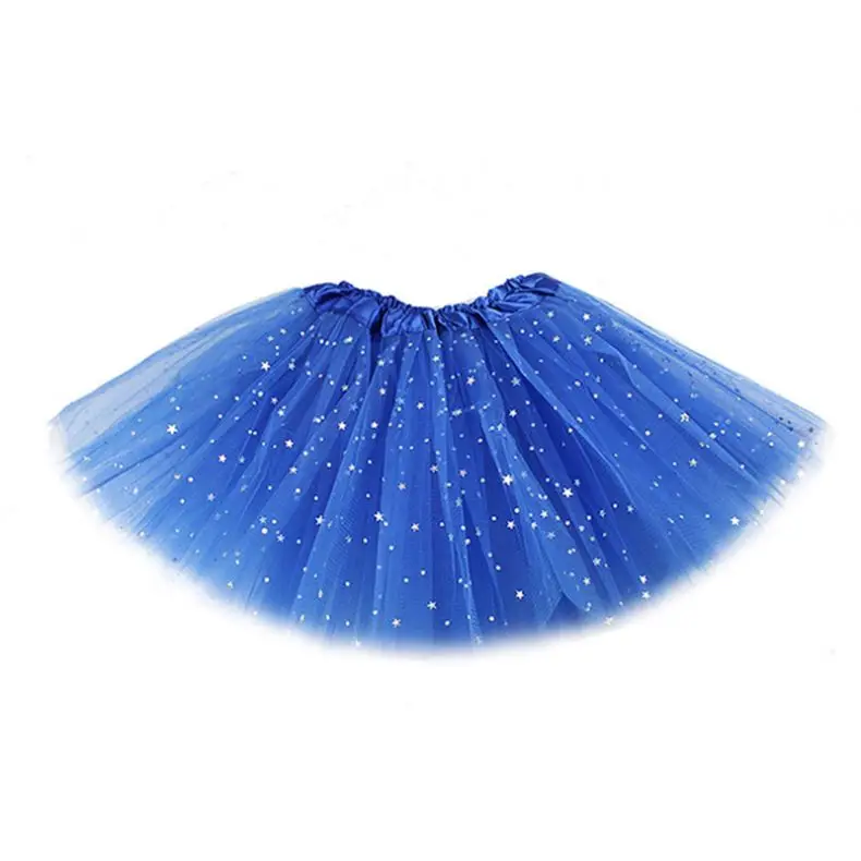 Hot Sale Popular Children Tutu Skirt 3 Layers Sequins Birthday Tutu Skirt Dress For Party