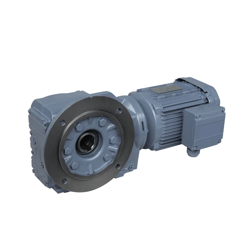 High Strength KA77 Worm Gear Speed Reducer ODM Supported Helical Bevel Electric Motors Gearbox for Machinery Industries