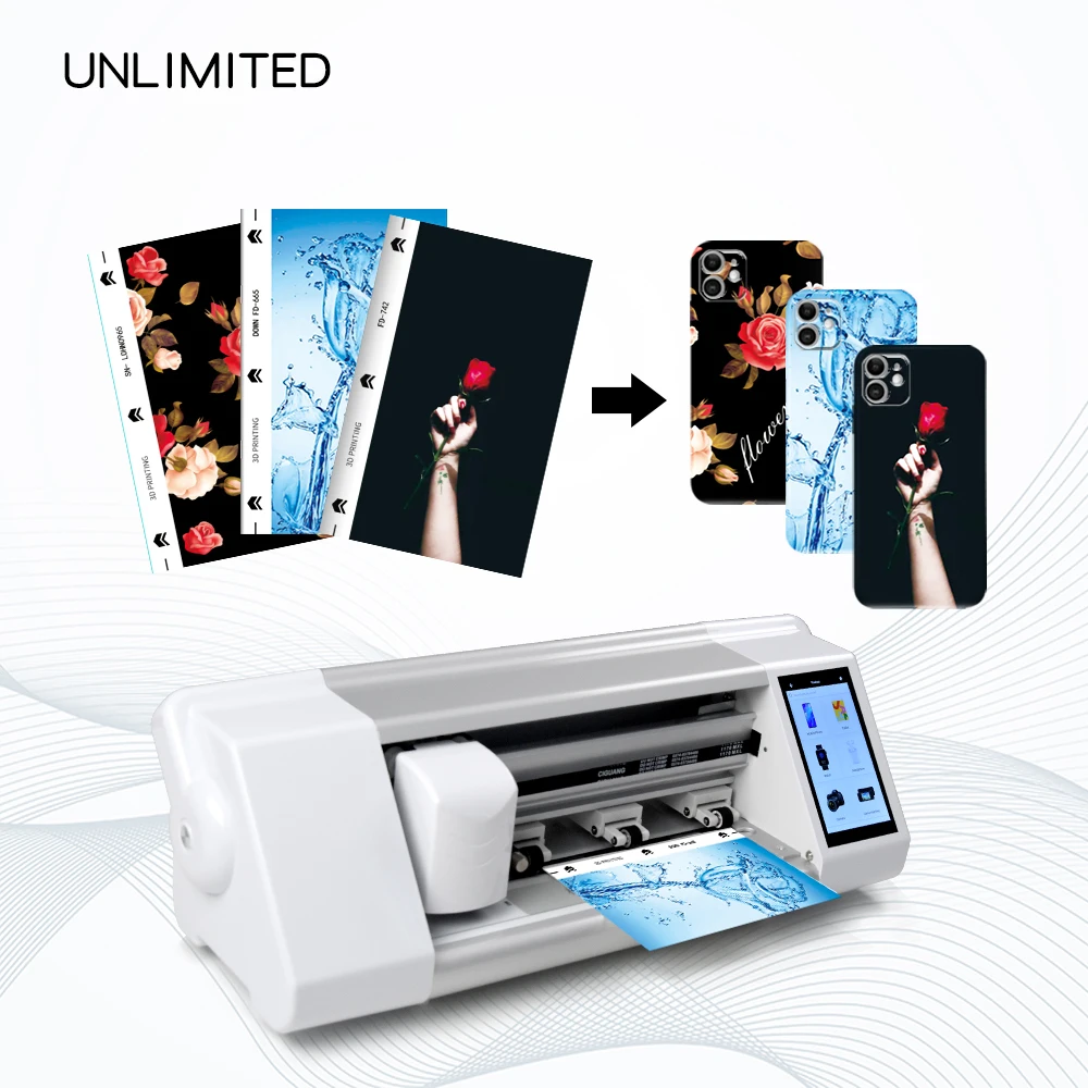 Mobile Screen Protector Making Machine Automatic Mobile Phone Screen Protector Film Cutting Machine