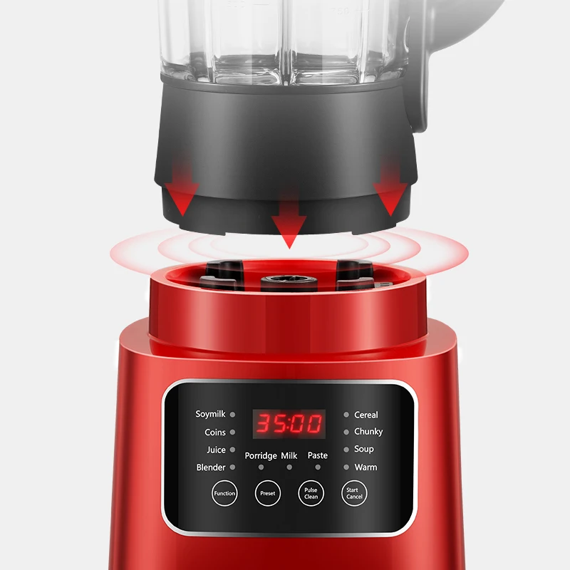 2022 QIANSHOU 220V Professional Home Appliances 3 SS Blade High Performance Electric High Speed Baby Food Mixer Juicer Blender