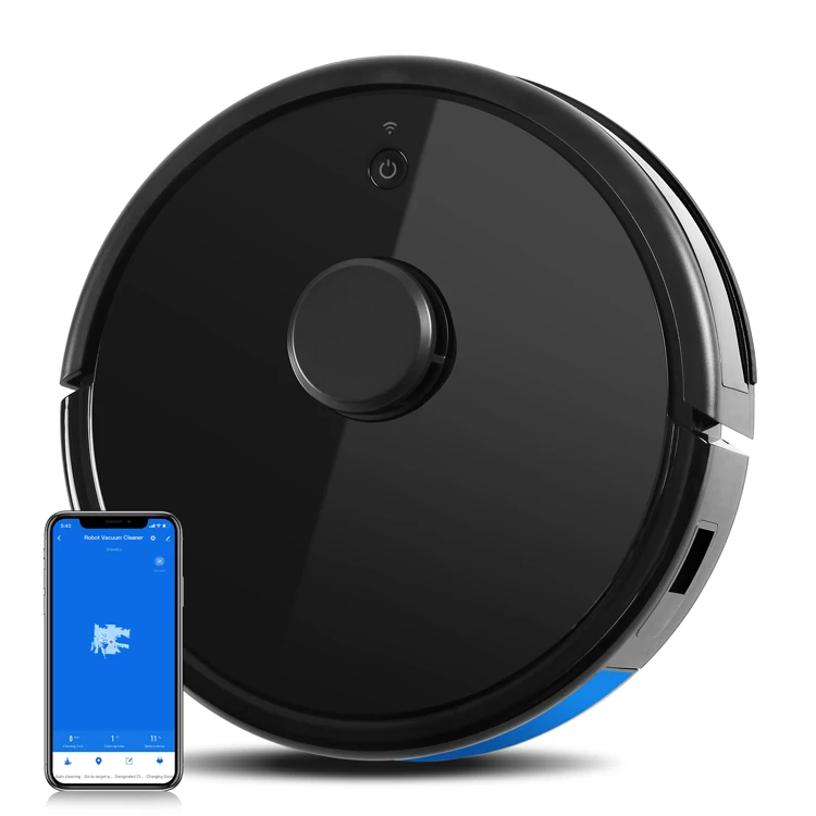 2022 Laser navigation Robot Vacuum Cleaner With Mapping System And High Suction