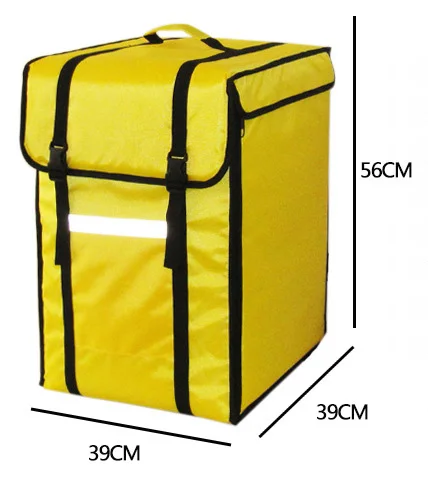 Take Away Service 6 Compartments Insulated Carrier cooler bag Hot Cold Food Delivery Backpack Bag