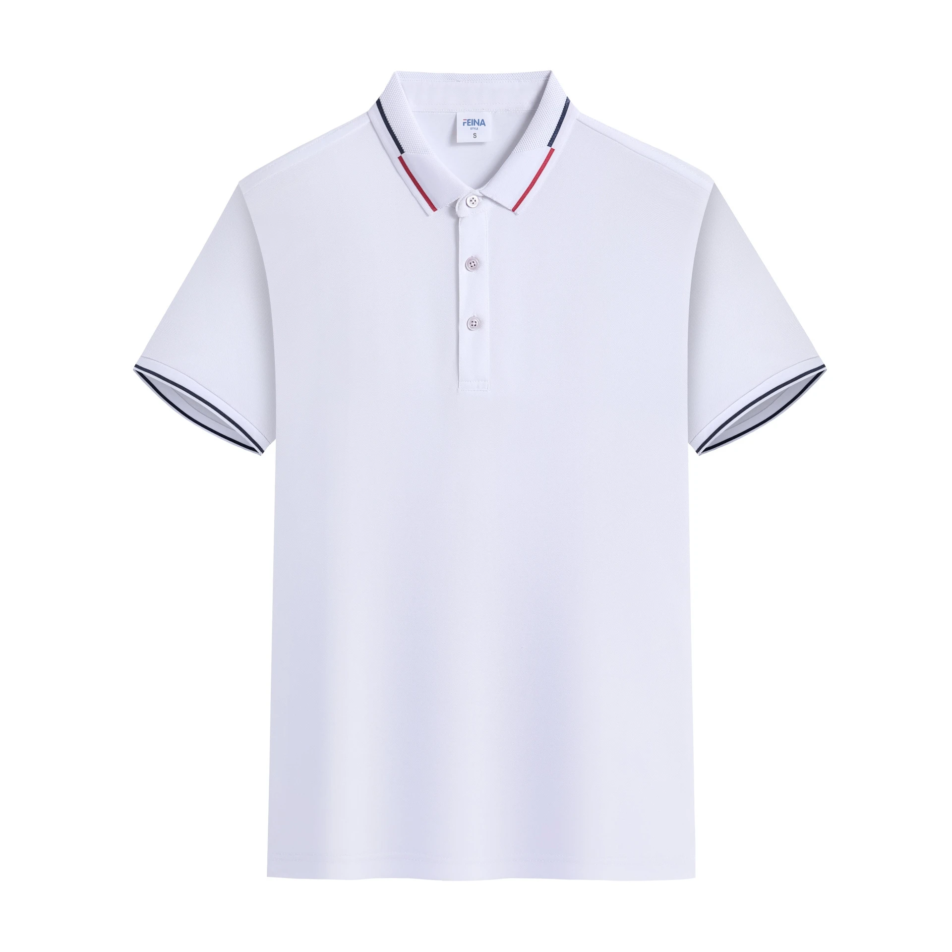 High quality cotton polo printed logo men t shirts blank short sleeve Commemorative polo shirt High quality polo cotton t-shirt