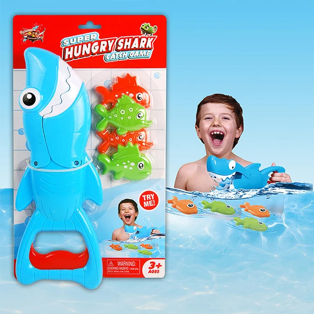 Bath Toy Kit Animal Shark Whale Fishes For Kids Set