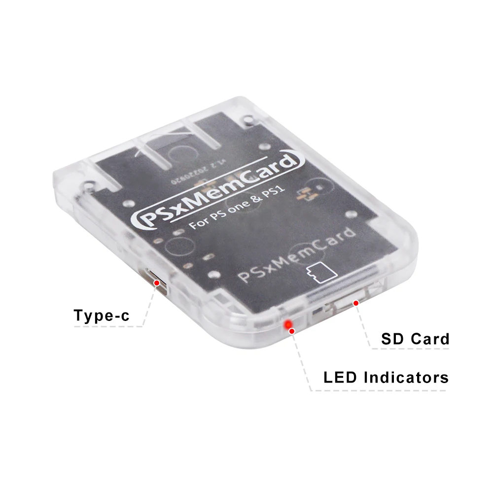 Psxmemcard is a psx console memory card based on Raspberry PI rp2040 chip production