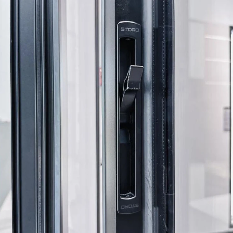 Customized Modern Thermal Windows  Window Designs Balcony Double Glazed Aluminum Horizontal Folding Local Bifold Windows