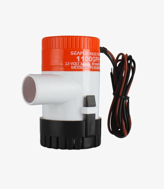 SEA FLO Top selling 12v High Pressure PUMP RV 350GPH automatic Submersible electric Marine Bilge pump
