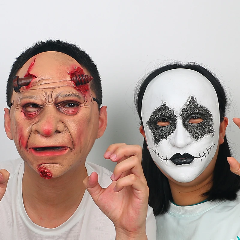 Festival  images venetian scary beauty witch demon terrifying man terror devil silicone masks